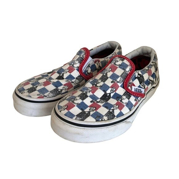 Vans Other - VANS Marvel Avengers Guardians Of Galaxy Groot Checkered Slip On Kids 11